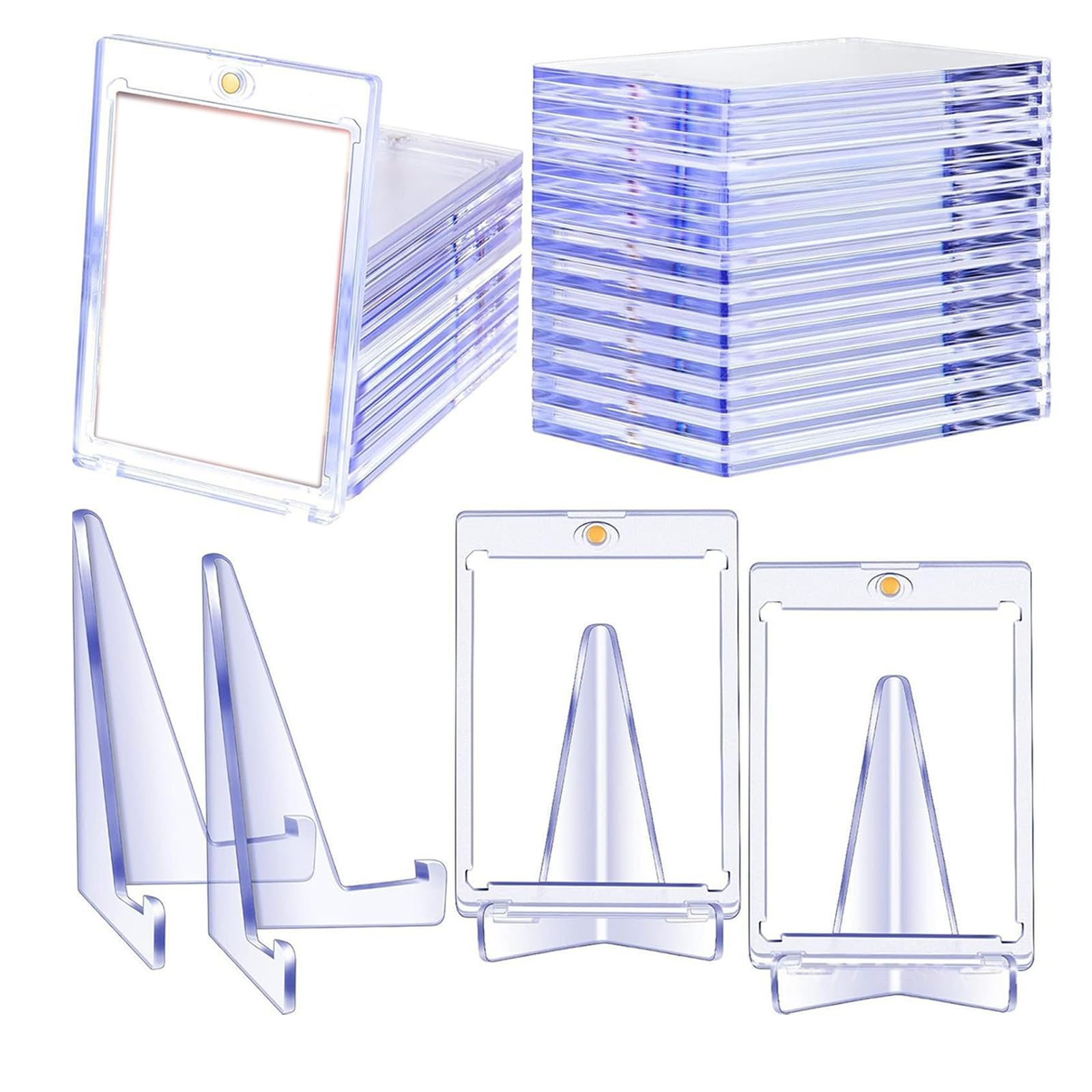 Porta Carte Magnetico Spessore 35PT con Forte Magnete, 6pcs