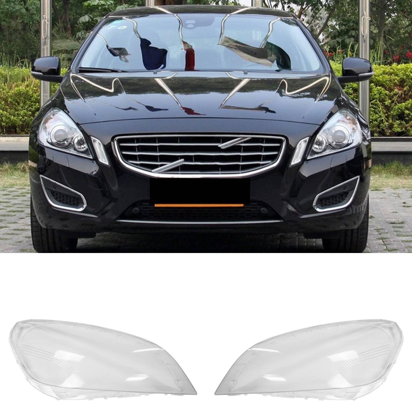 Amazon.co.jp: クリアヘッドライトレンズカバ ために ボルボ S60 V60 