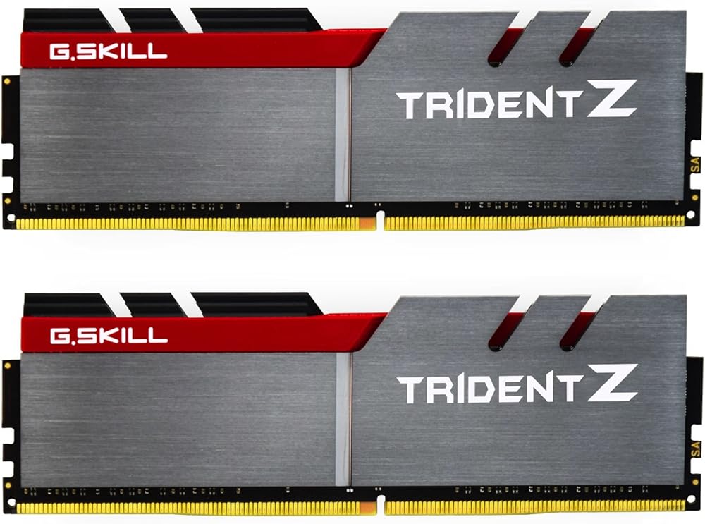 G.Skill 16GB (Dual Channel Kit) 3200MHz DDR4 Trident Z Desktop Memory - View 1
