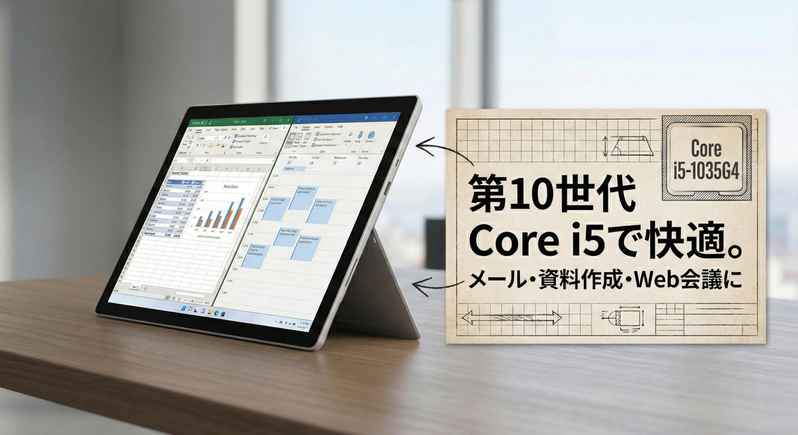 Amazon.co.jp: 【整備済み品】Surface Pro7/ノートパソコン/第10世代
