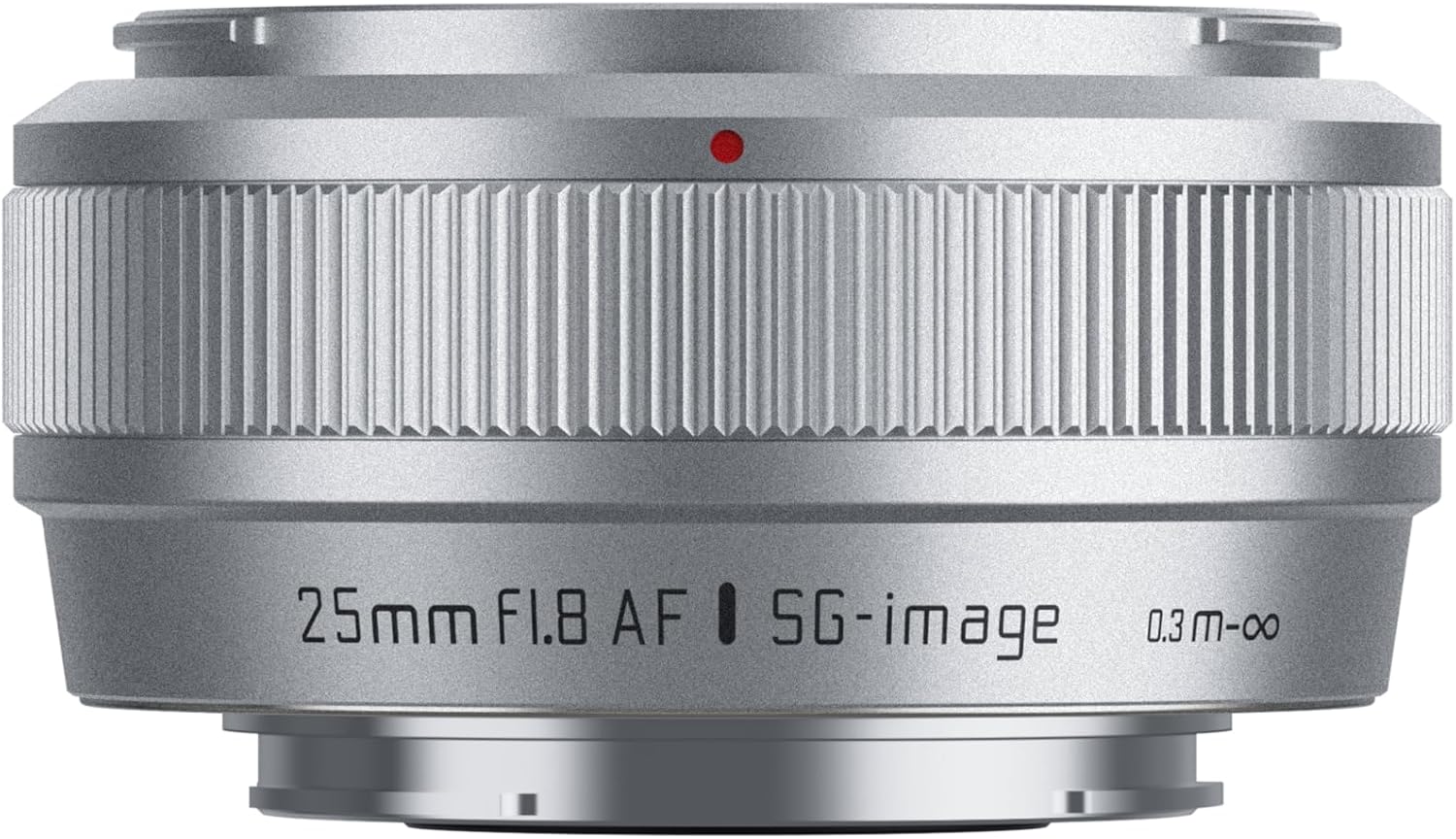 AF25mm f1.8 APS-C Lens for X-Mount Cameras Silver