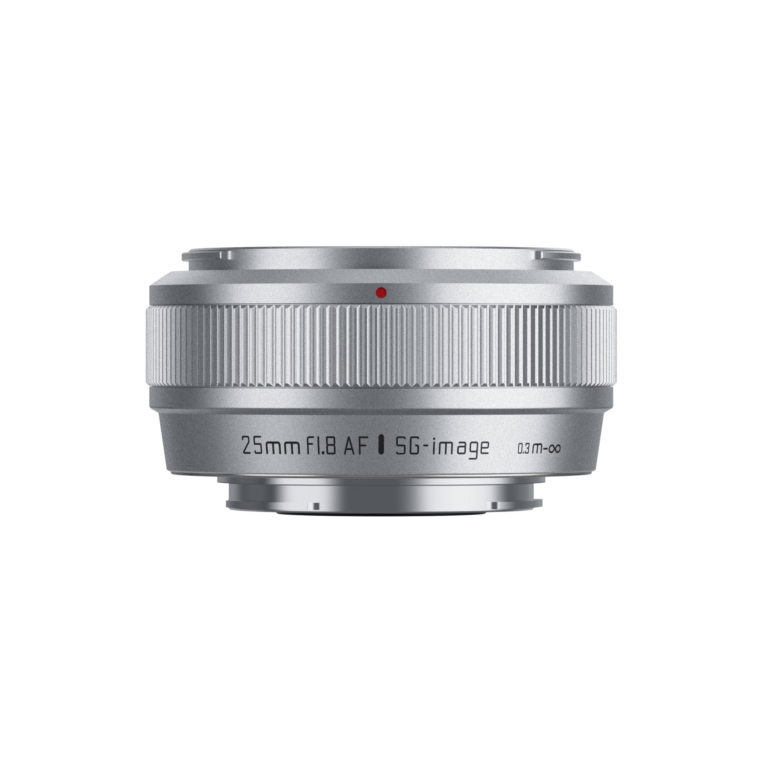 Photo 1 of SG-image AF25mm f1.8 APS-C Lens for X-Mount Cameras Silver