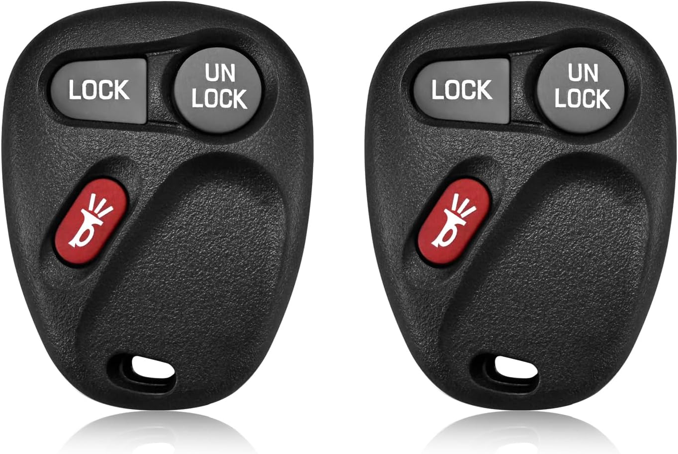 2 Keylessbest Replacement for 1998 1999 2000 2001 2002 Chevrolet S10 Silverado Blazer GMC Sonoma Yukon Jimmy Key Fob Remote Control KOBUT1BT 3 Buttons 315MHz