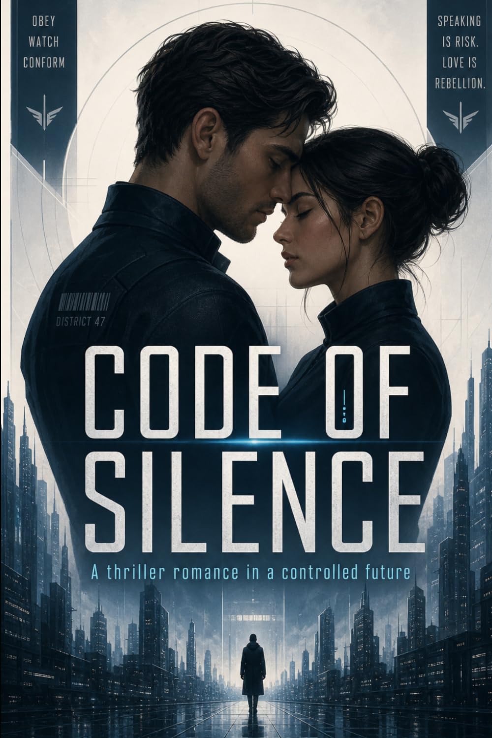 Code of Silence: A thriller romance ia a controlled future