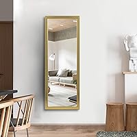 Vista 88 de NeuType Espejo arqueado de longitud completa, 71 x 32 pulgadas, espejo grande de cuerpo completo con marco de metal de aluminio, protección contra