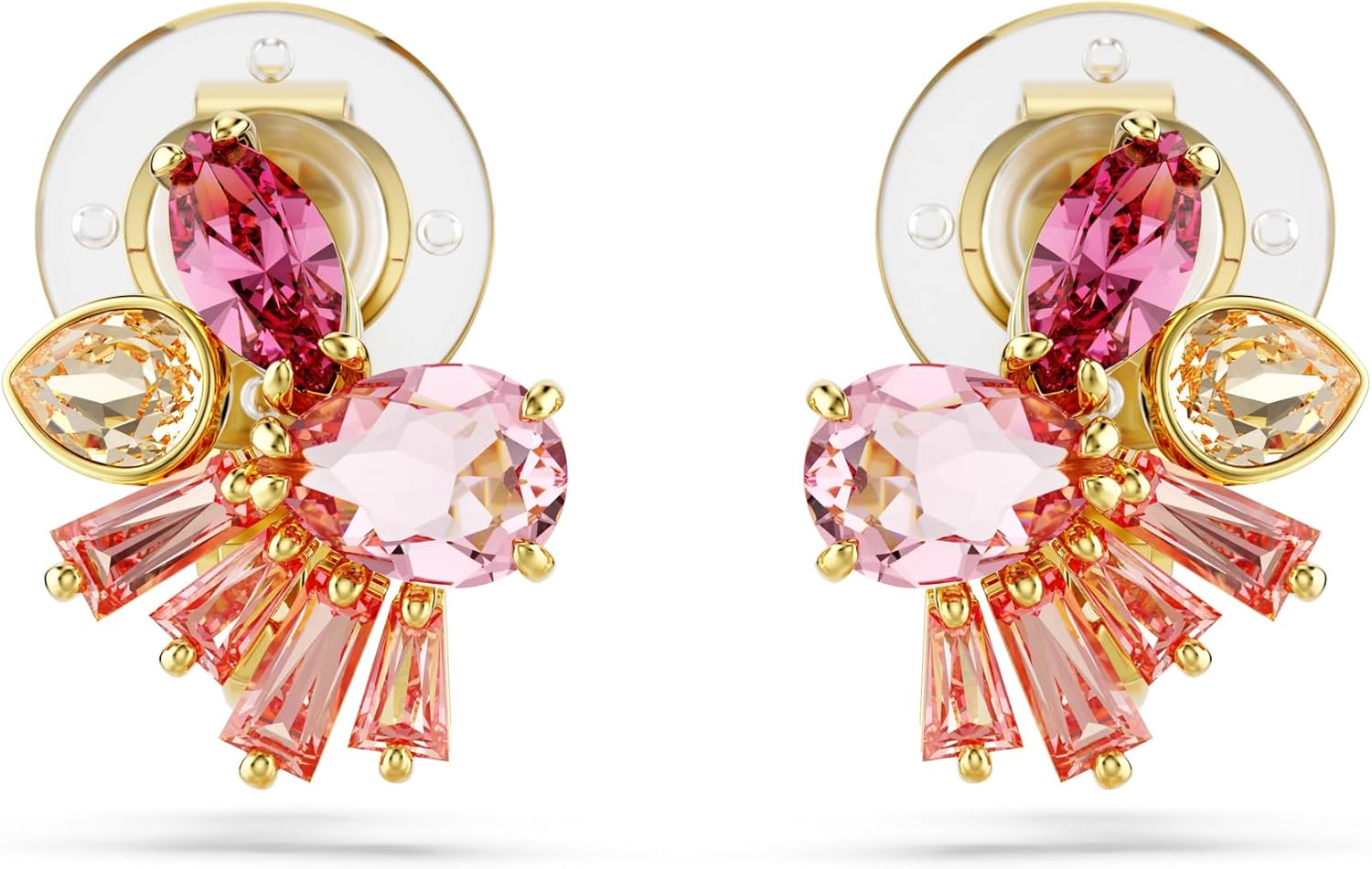 SJX W CLICK HOOP PIERCED (L) K10 ダイヤ0.05 BLACK DIAMOND CLICK