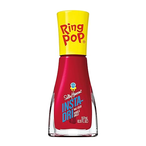 🔥 Summer Nail Colors 2025: Sally Hansen Insta-Dri in Ring Pop Very Cherry 🍒