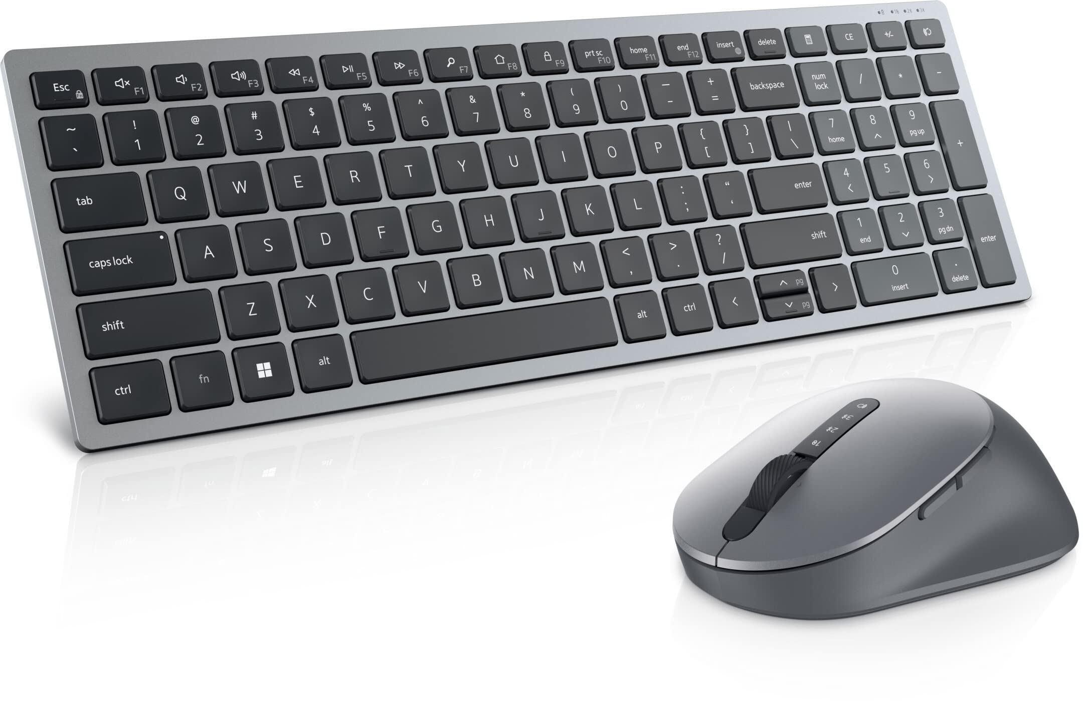 Dell Multi-Device kabellose Tastatur und Maus - KM7120W - German (QWERTZ)