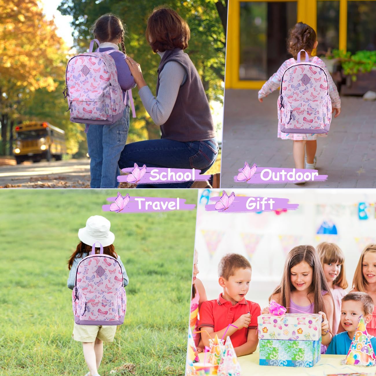 VASCHY Toddler Backpacks Kids, Lightweight Water Resistant Preschool Backpack for Children Boys and Girls w Chest Strap - Image 8