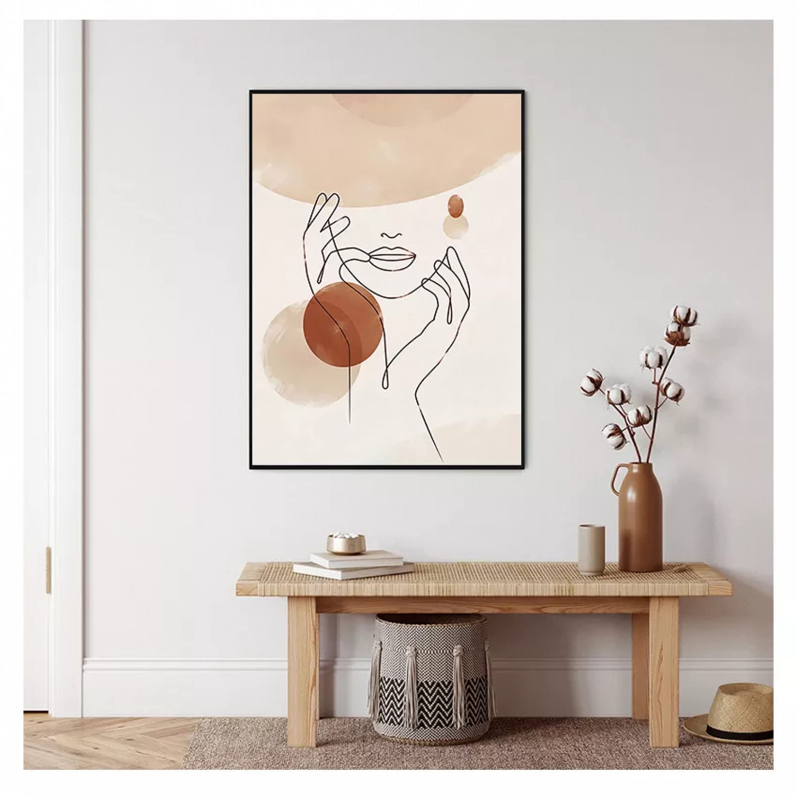 Impression sur toile boho pour habiller un mur vide de chambre - 3