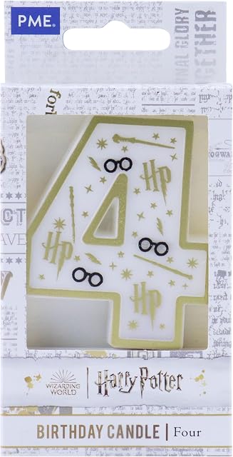 PME Świeca urodzinowa Harry Potter, numer 4