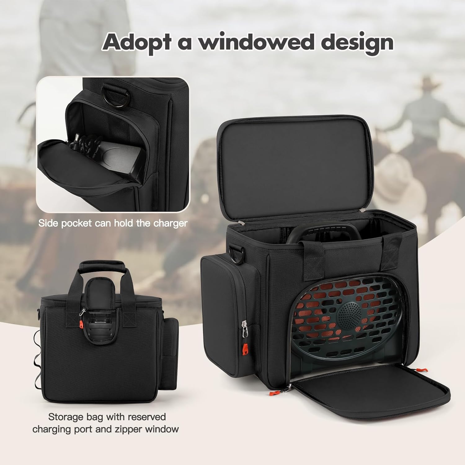 Turtlebox - Borsa da viaggio per altoparlante portatile originale Gen 3
