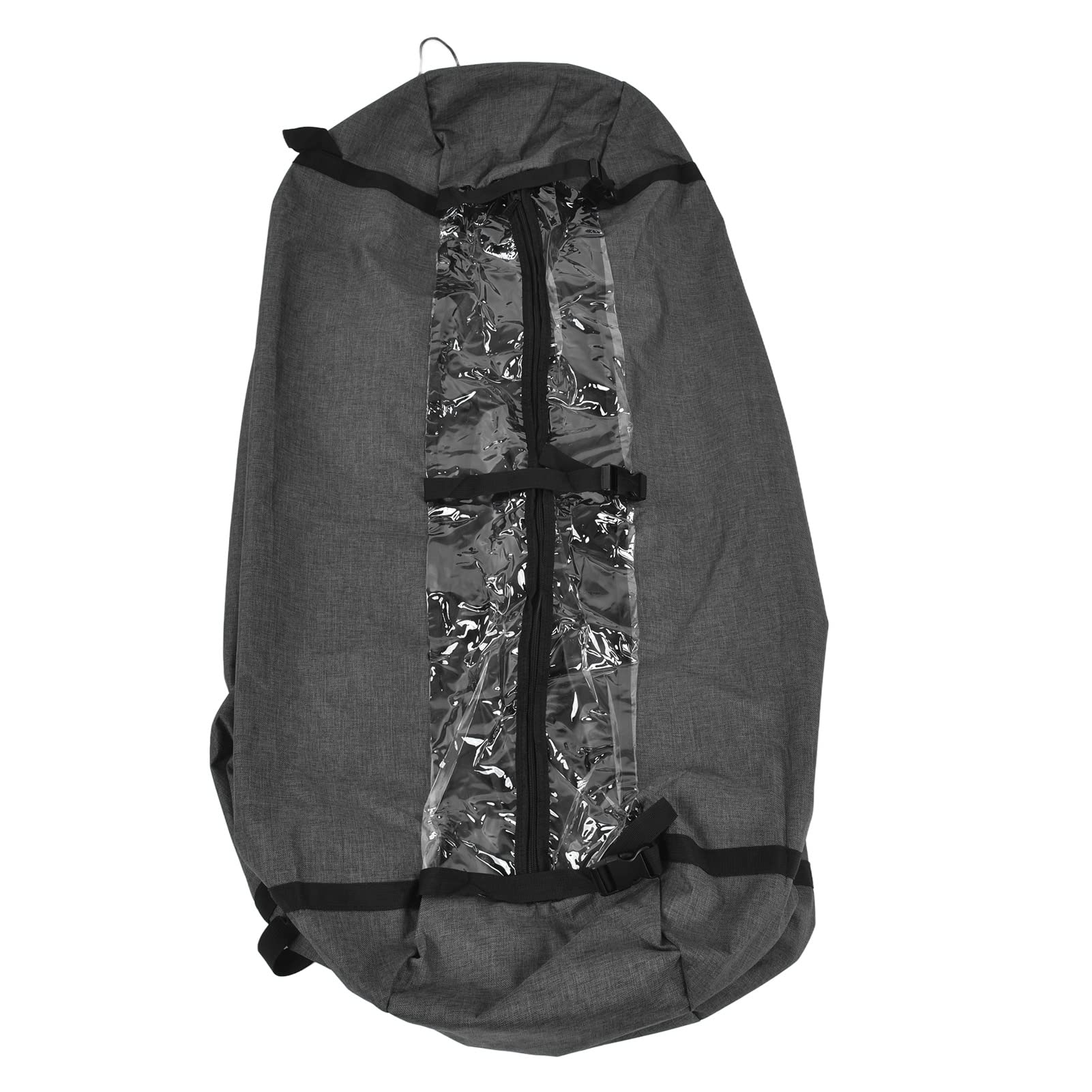 Borsa porta abiti da appendere trasparente, copertura per riporre vestiti, resistente alla polvere, organizer da viaggio, grande capacità, per armadio, dormitorio, seminter