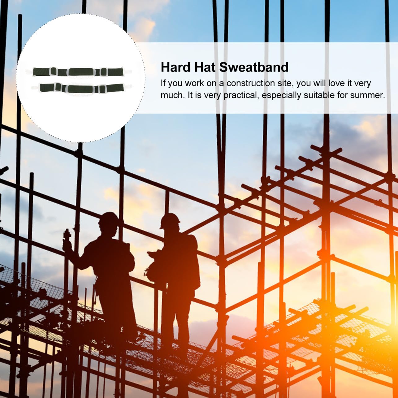 ABOOFAN 5 Sätze Verstellbarer Kinnriemen Für Sicherheitshelm Elastisches Band Für Bauhelm Kompatibel Mit Meisten Industriellen Helmen Ergonomisches Design Für Hohen 2 Stück * 5