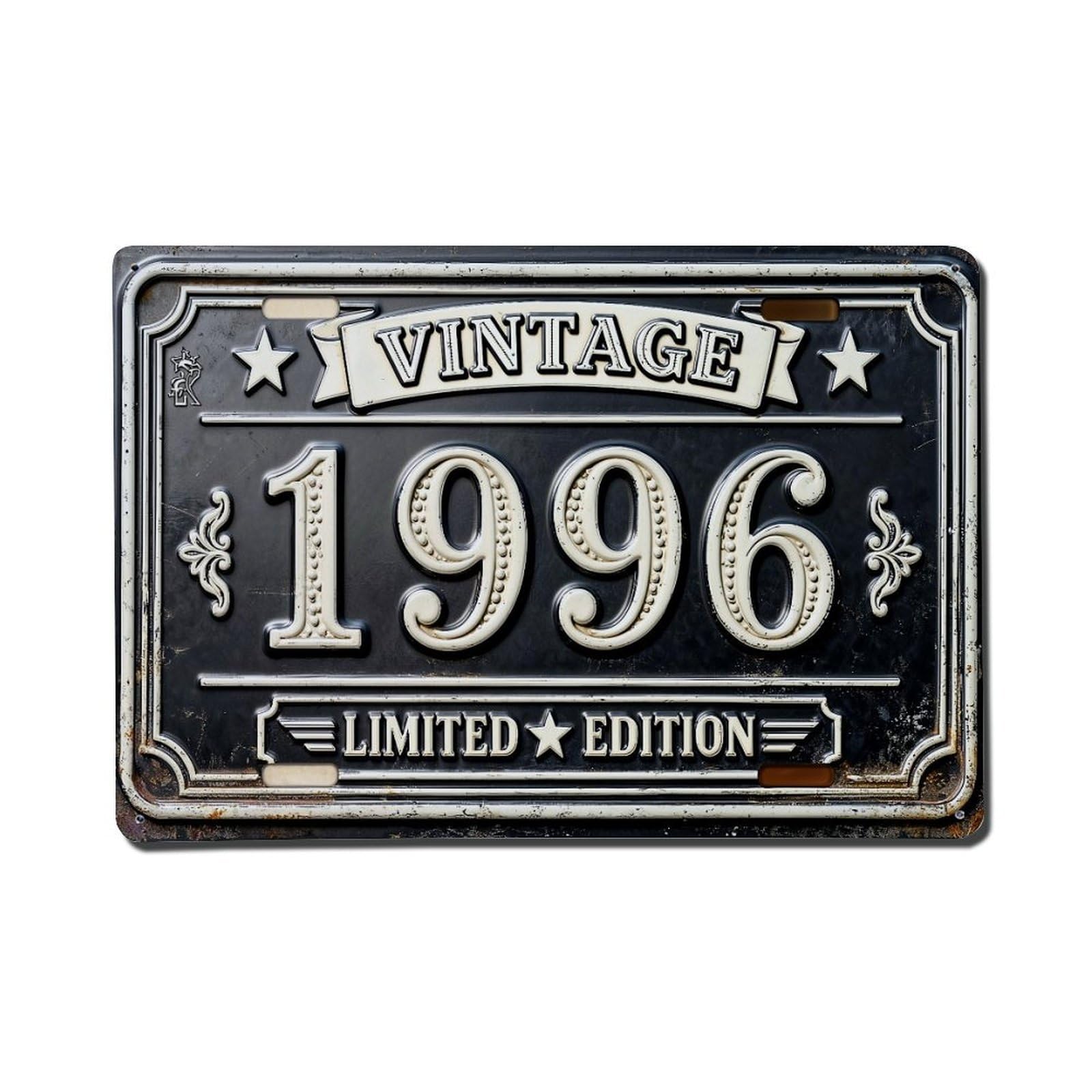 Vintage 1996 Limited Edition Vintage Tin Sign Retro Metal Wall Decor Metal Poster, Home Bar Garage Farmhouse Cafe Wall Art Decoration 8x12Inches