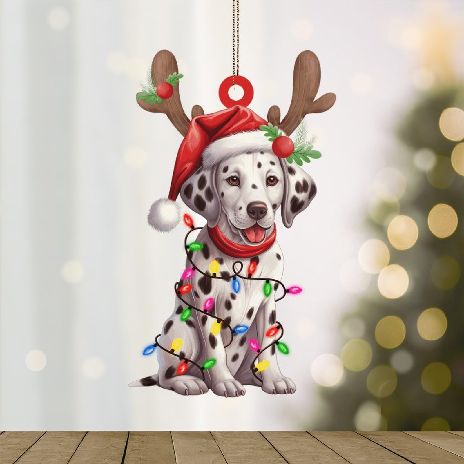 Décoration De Noël Renard Personnalisée - Ornements De Renard Pour Sapin De Noël, Ornements De Créature De La Forêt, Décoration De Renard, Cadeaux Sur Le Thème Du Renard, Ornements D'arbre D'animaux