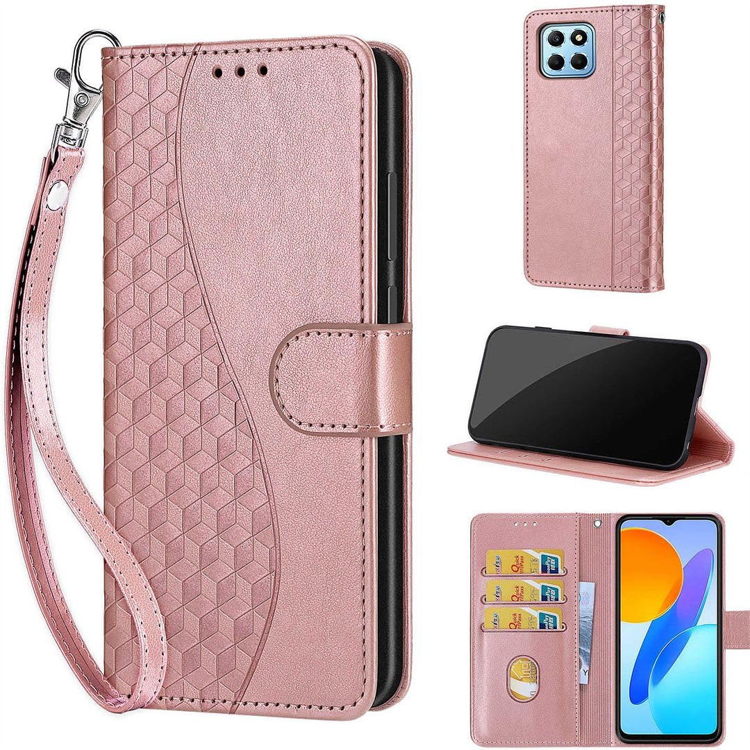 Wallet Flip Leather Case For Honor X6 X7 X8 X7C X9C Smart X6B X6C Magnetic Cover | UK - View #6