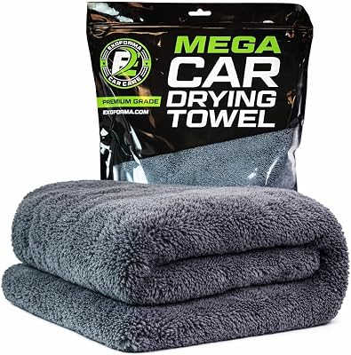 ExoForma Mega Car Drying Towel, Holds Up to 9 lbs