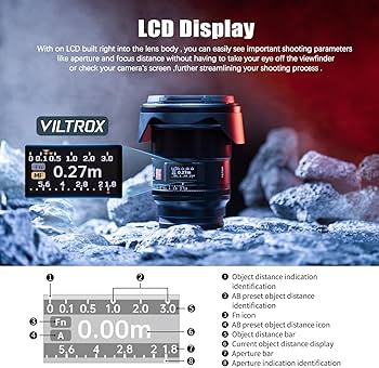 Amazon.com : VILTROX AF 16mm f/1.8 Full Frame Autofocus