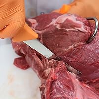 Vista 2 de ULTRASOURCE Cuchillo deshuesador, hoja curva/flexible de 5 pulgadas, mango de polipropileno