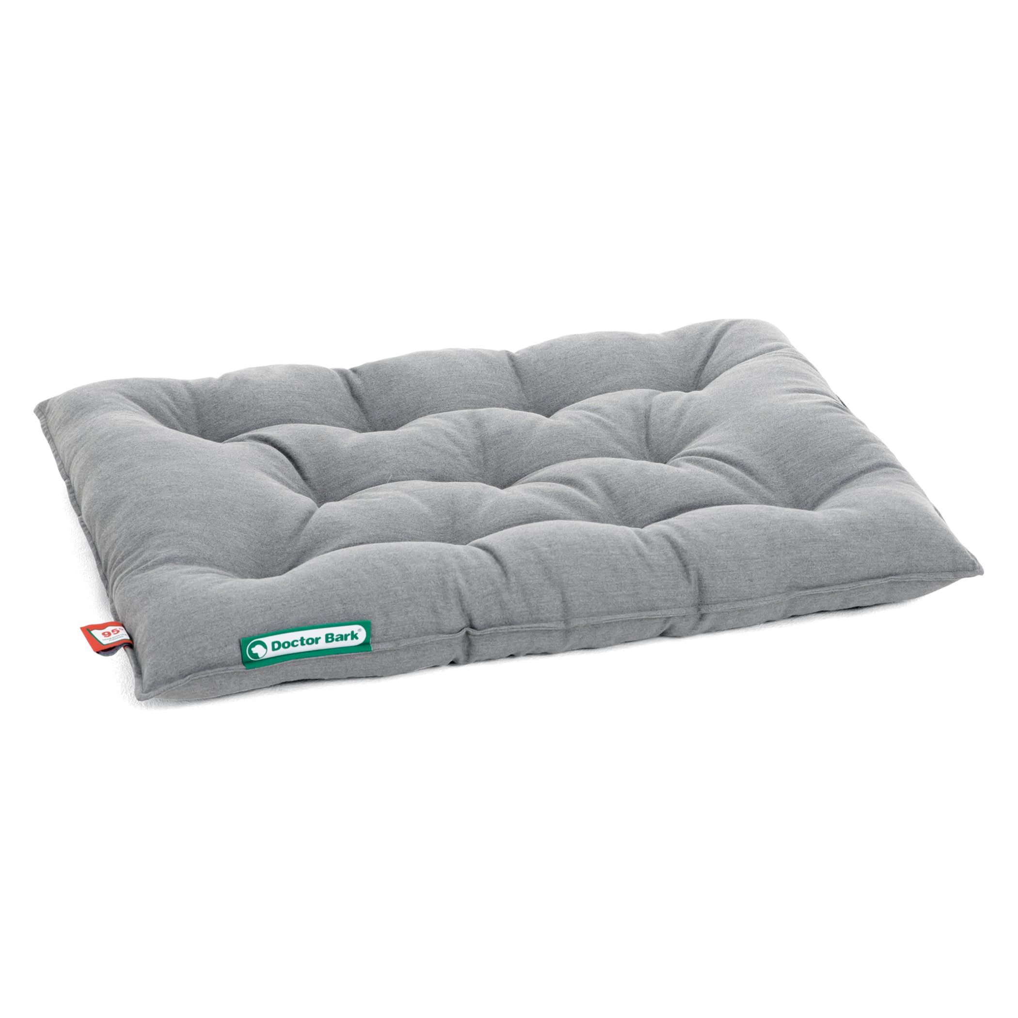 Doctor Bark Cojín para perros Urban – Cama ortopédica para perros medianos – lavable hasta 95 °C – Colchón para perros robusto para interiores y exteriores – Fabricado en Alemania (M – 70 x 50 cm,
