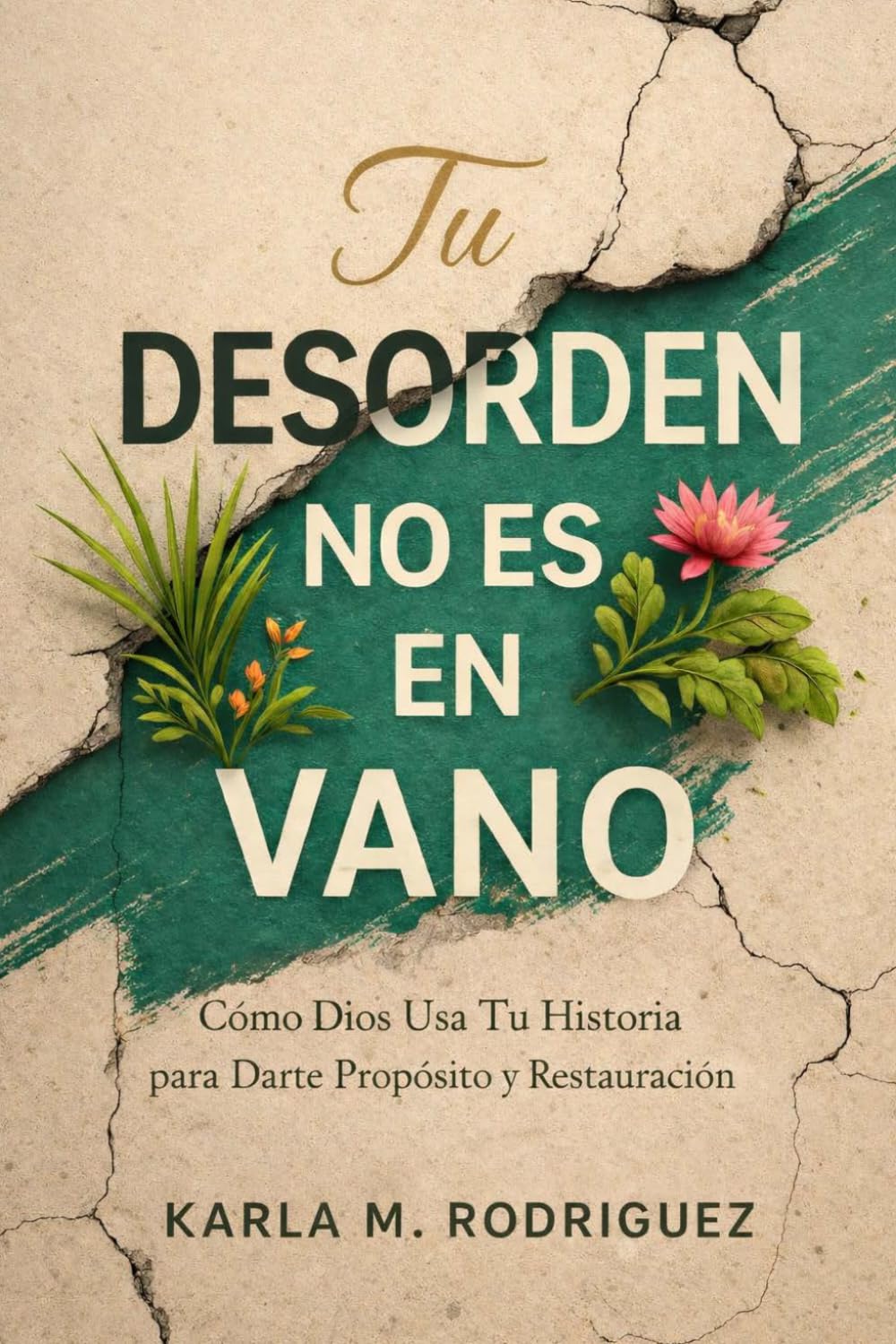 TU DESORDEN NO ES EN VANO: Cómo Dios usa tu historia para darte propósito y restauración.