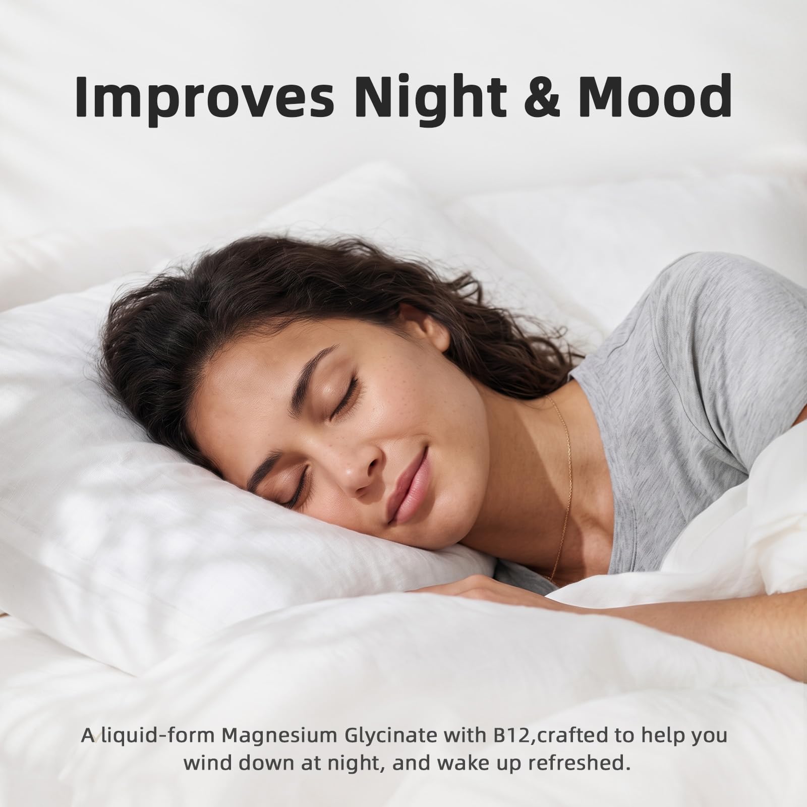 M inch Magnesium Glycinate Liquid, High Absorption Magnesium Liquid Drops with Chamomile, Hawthorn, Ginger Extract & Vitamin B6, B9, B12, Magnesium Supplement, Pineapple Flavor, 1 Fl Oz (Pack of 2) — Amazon image 3