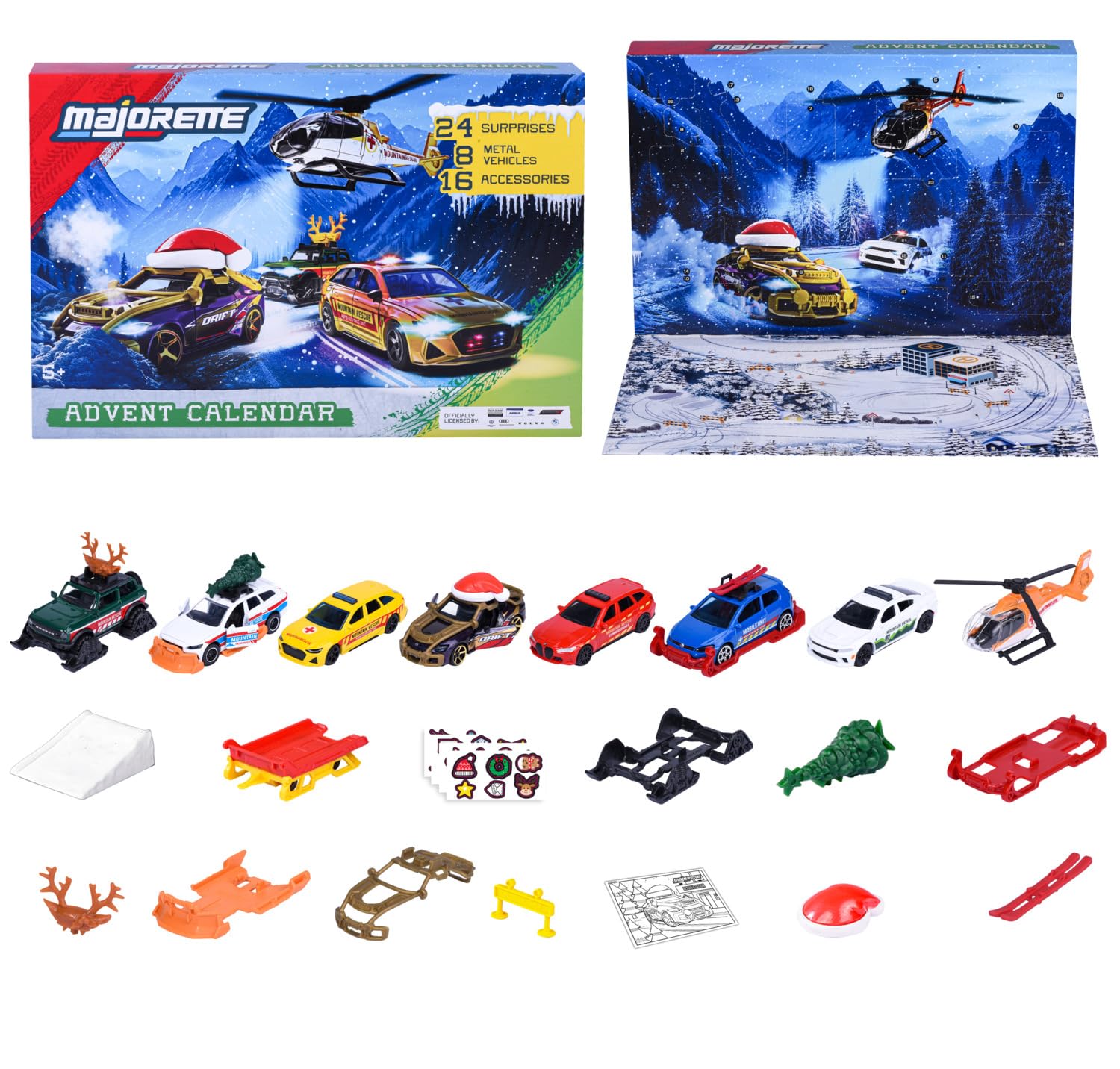 Majorette Advent Calendar Mountain Rescue Adventskalender