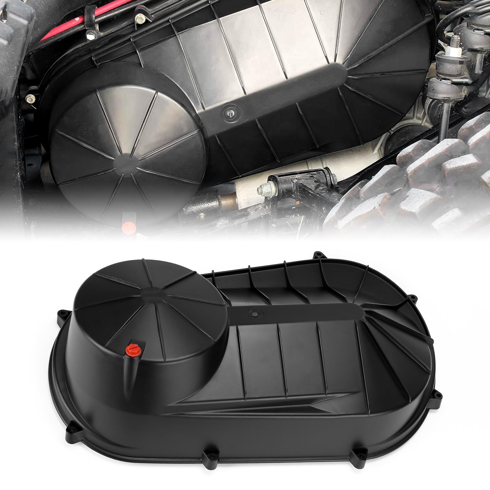 KEMIMOTO 2634179 Outer Clutch Cover CVT Outer Variator Clutch Compatible with RZR Ranger Sportsman 2012-2023 570/XP 900/XP 1000