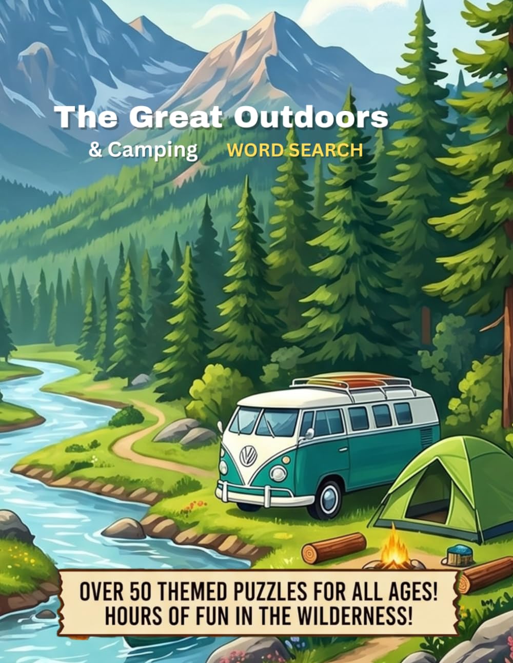 The Great Outdoors & Camping Word Search