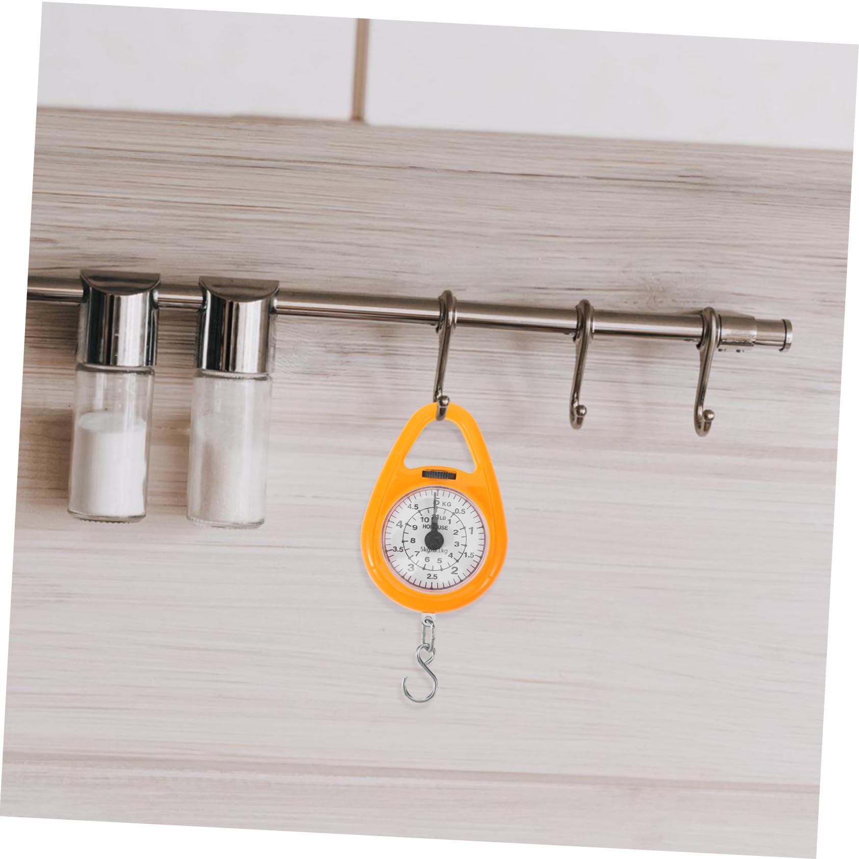 5 Uds Balanza De Resorte Báscula De Equipaje De Viaje Balanza De Pesca Báscula De Baño Maleta Digital Báscula De Primavera Báscula De Pesca Portátil Báscula Colgante Digital