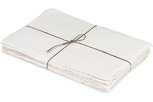 The Essence of Handmade Art: 400 GSM, 5x7" Cotton Watercolor Paper