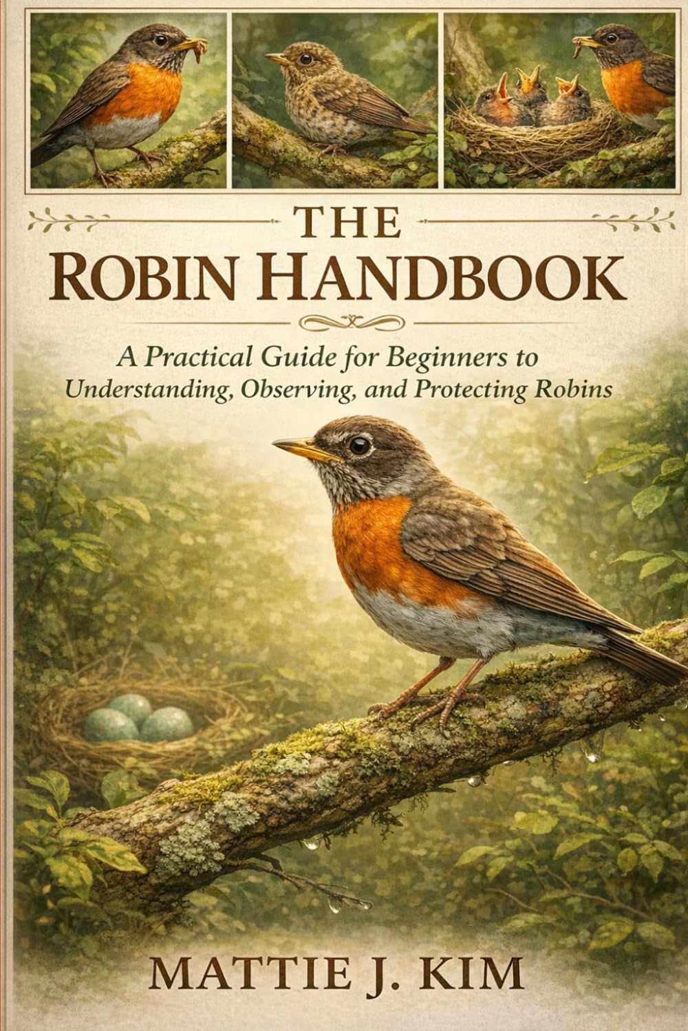 THE ROBIN HANDBOOK: A Practical Guide For Beginners to Understanding, Observation, and Protecting Robins