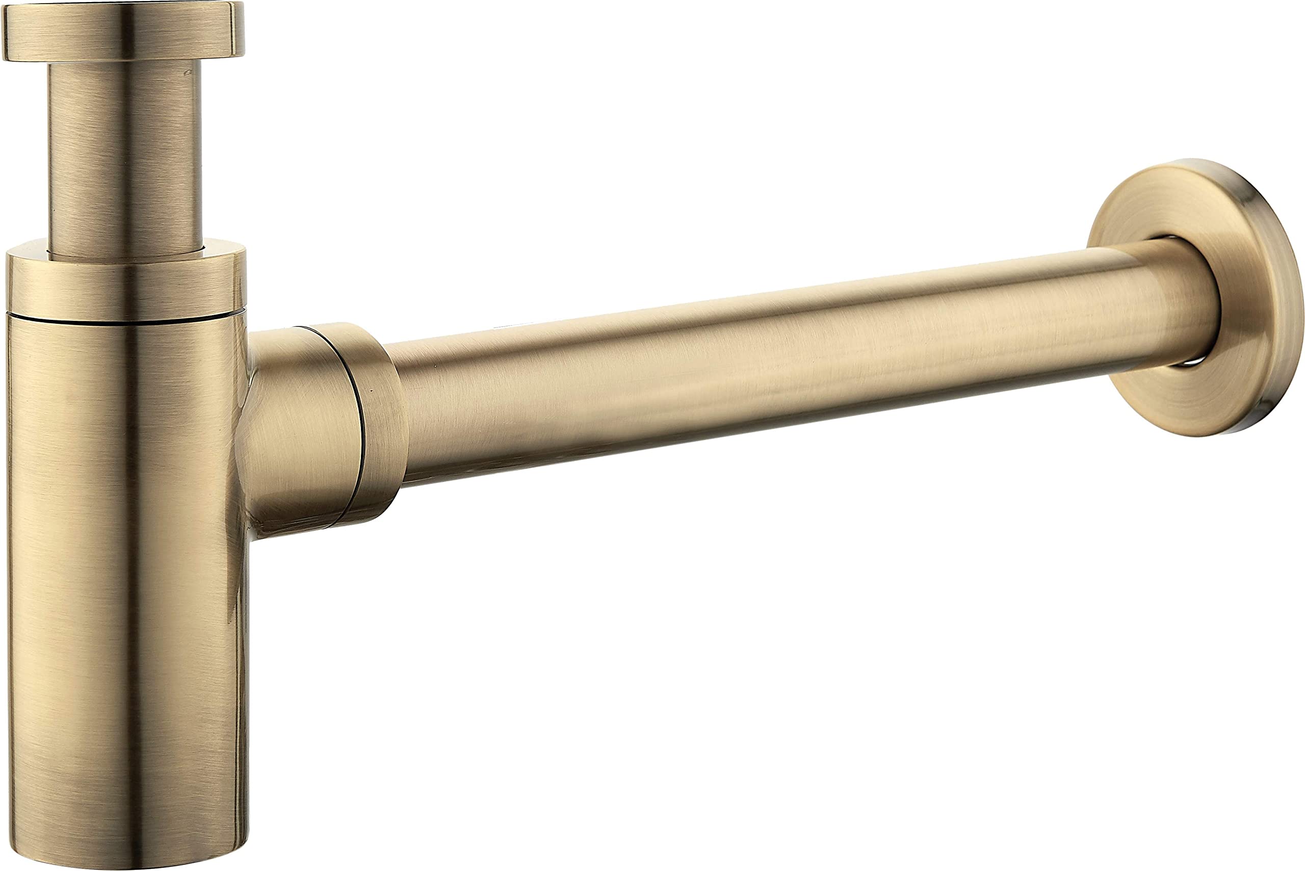 Damast - Sifone Modello Tondo Versione Standard 1" 1/4 Colore Bronzo Antico 18220 - RUB7536 - Bronzo