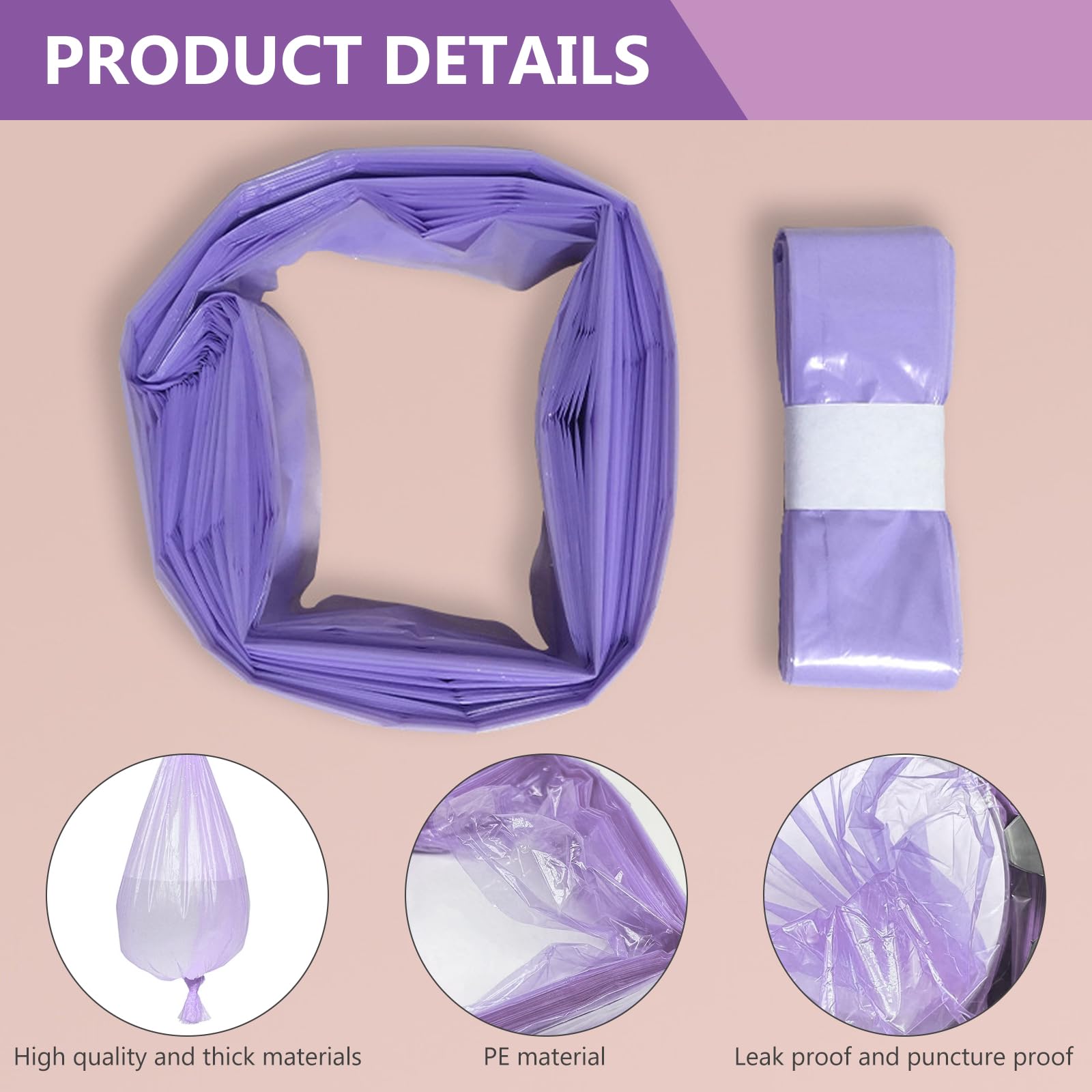 NCKIHRKK Paquete De 15 Recambio Papelera Pañal, Bolsa | WhichOne