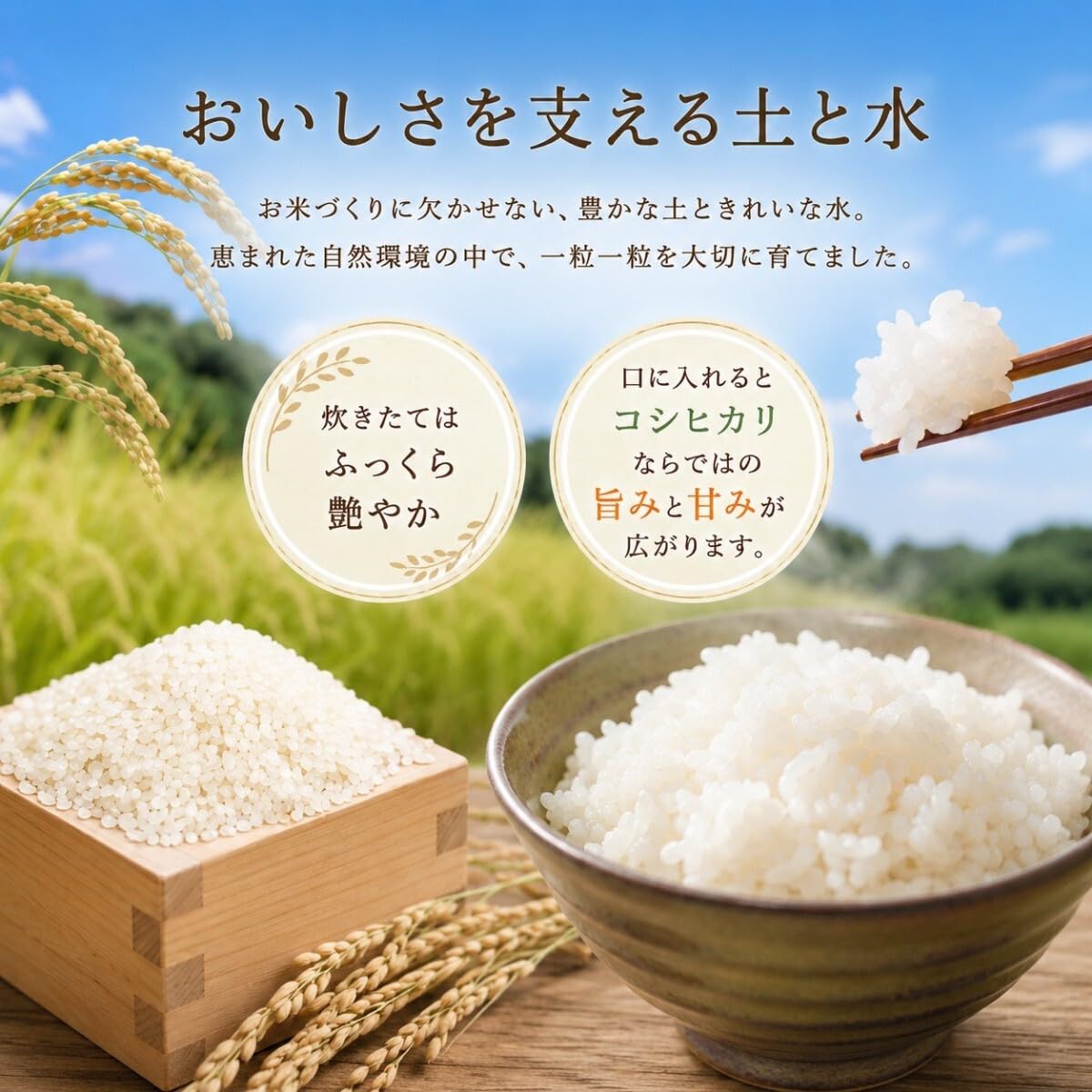 Amazon.co.jp: 令和8年産 新米 白米 30kg コシヒカリ 特別栽培米 一