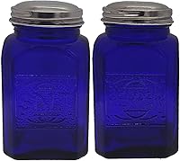 Vista 9 de Salero y pimentero vintage (azul, mediano)