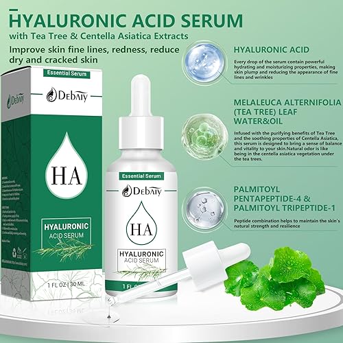 Miniatura 9 de Suero de ácido hialurónico para la cara hidratante facial con vitamina C cuidado de la piel desvanece las arrugas reparador iluminador hidratante
