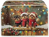 Vista 95 de Marbling Butterfly Print 2 Slice Toaster Dust Cover, Kitchen Small Appliance, Anti Dust and Fingerprint Bread Machine Cover