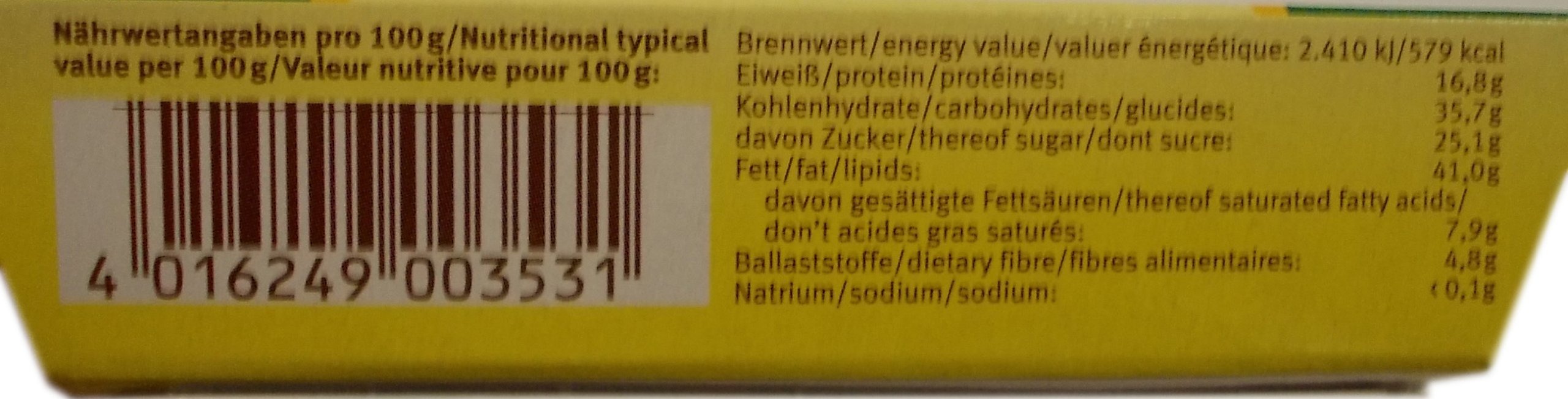 Allos Bio Halva Lot de 6 sachets de 75 g