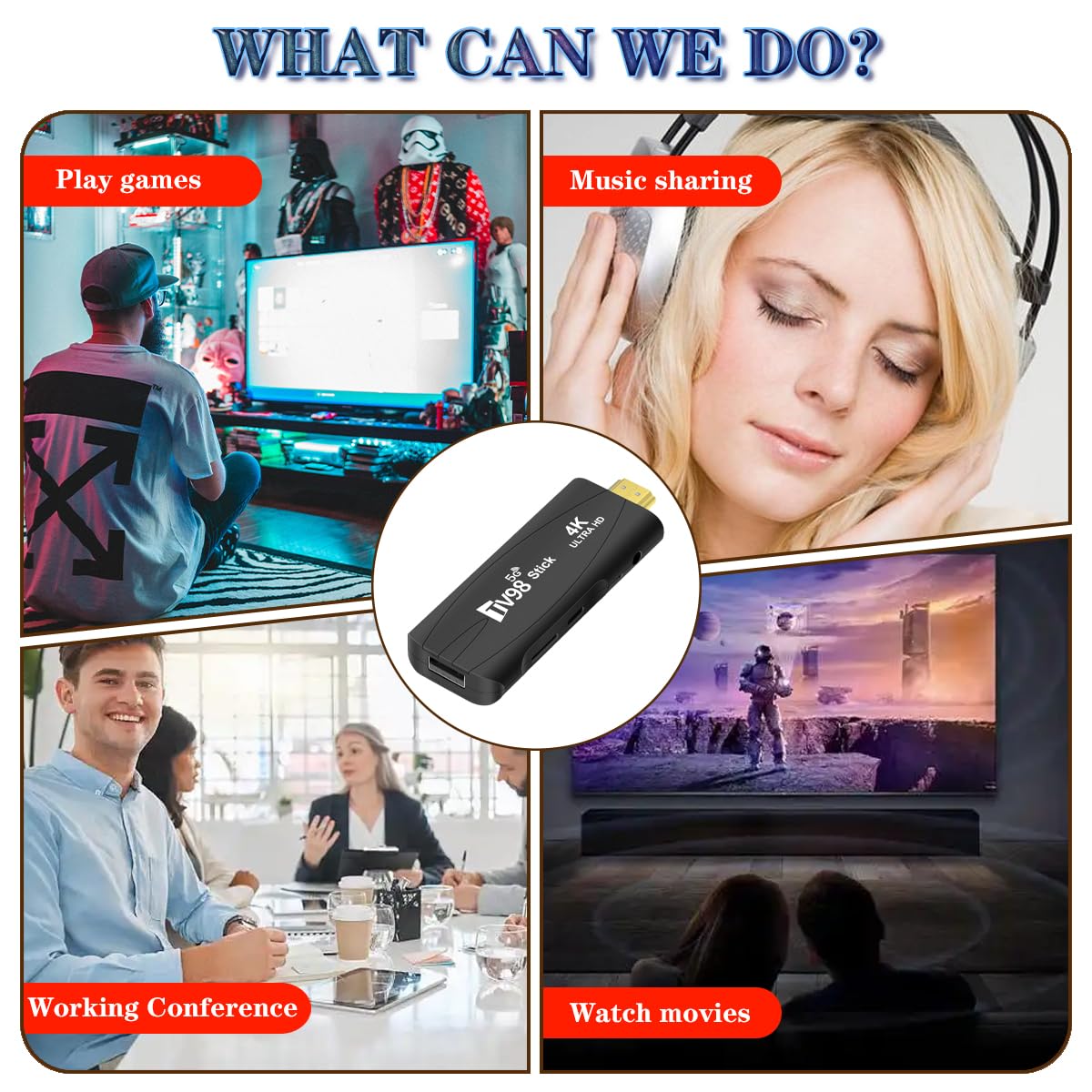 TVBOX Android TV Stick VOD視聴等 Android 12.0 TV Box,2025 Smart TV STICK box, Streaming Stick 4K