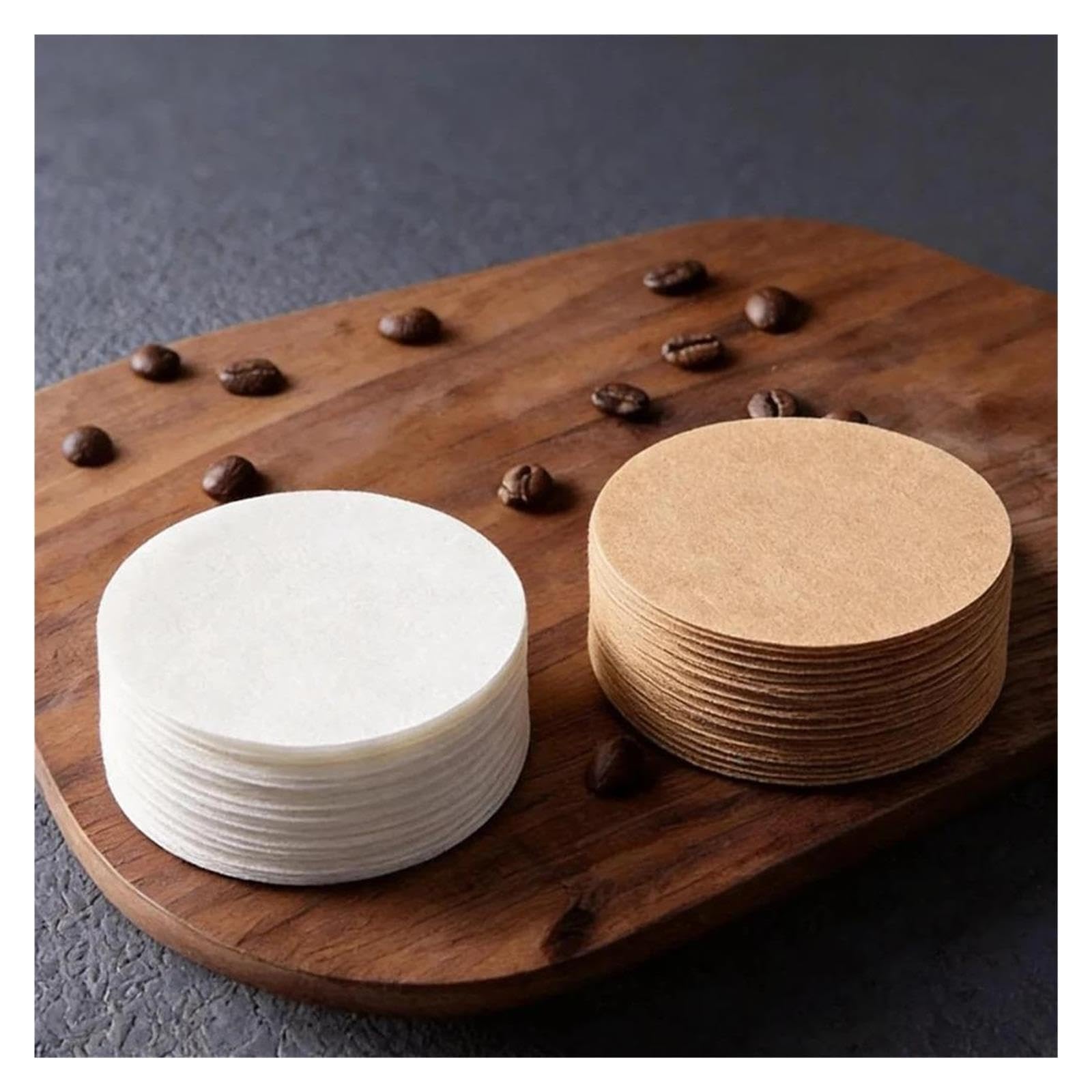Filtri Di Carta Di Ricambio, Filtri for Caffè Rotondi Da 2,5".