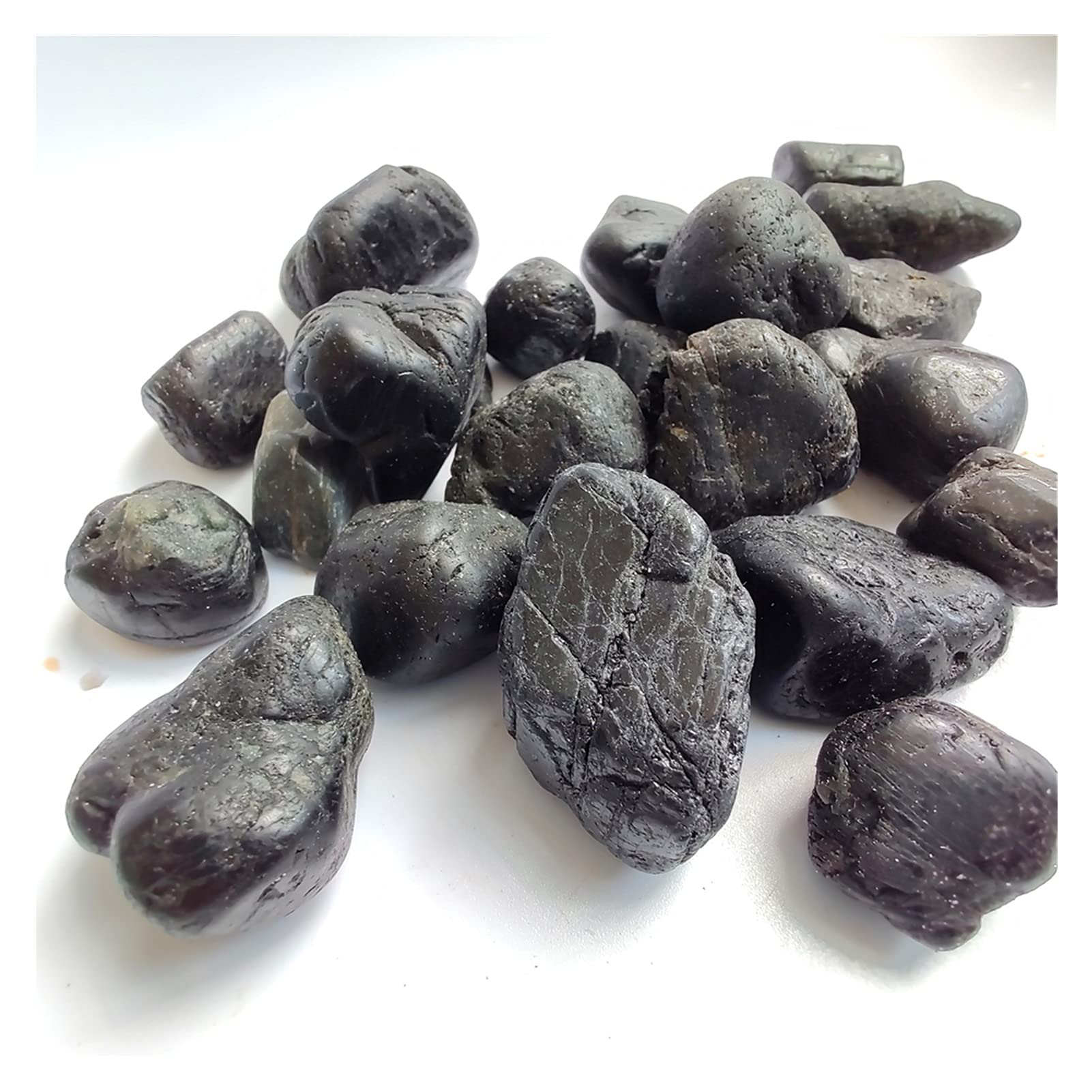 Tourmaline noire brute 8-15mm pierre de réparation minérale pour maison et création DIY