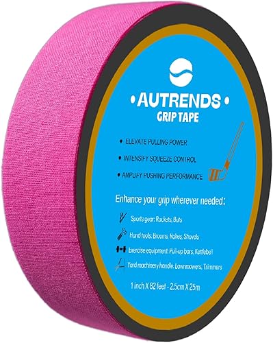 Miniatura 12 de Cinta de agarre – Cinta de agarre de tela multiusos para barras de dominadas, pesas, pesas, deportes, herramientas, asas, murciélagos, raquetas,