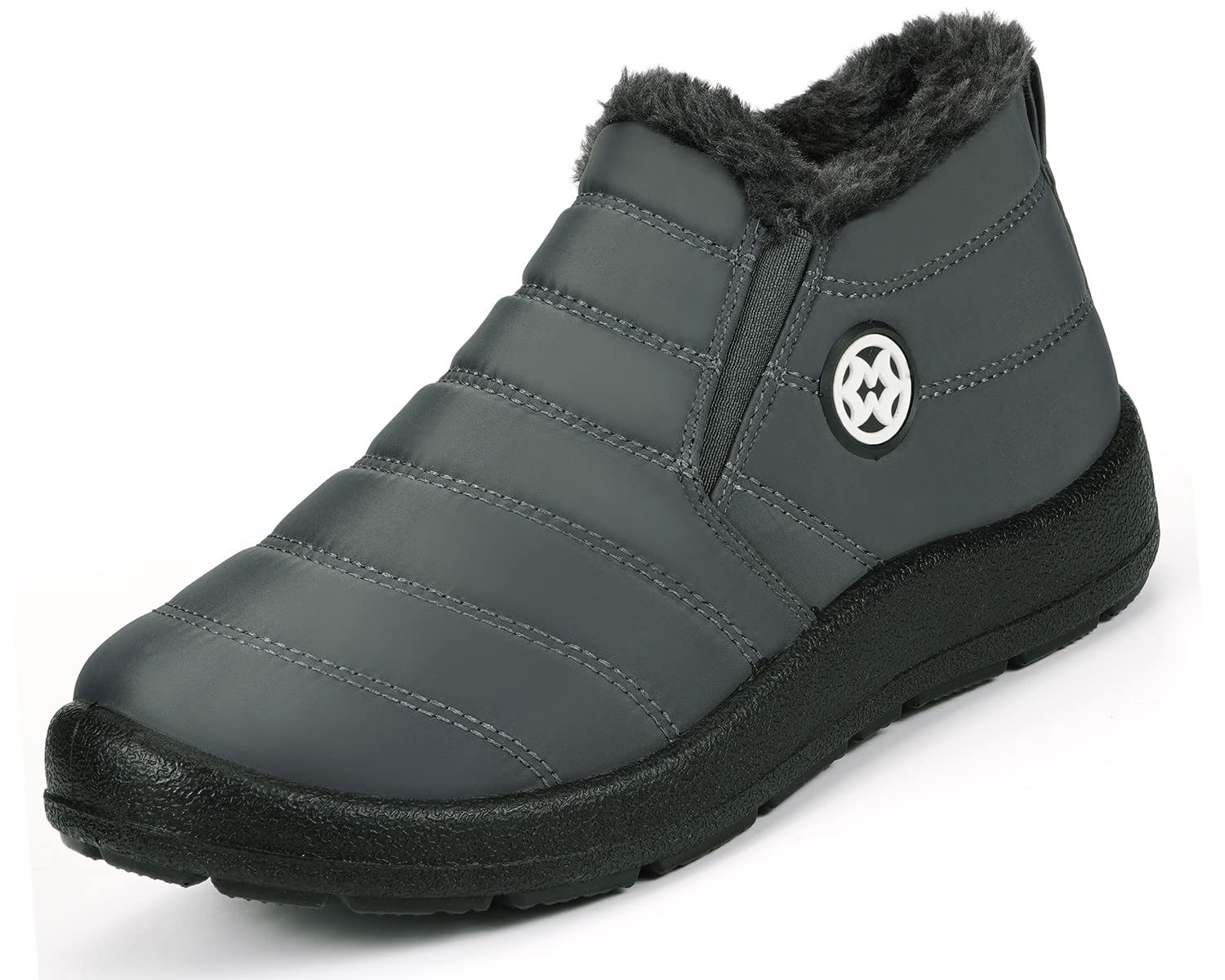 Gaatpot Stivali Donna Stivaletti Invernali Stivali da Neve Caldo Peluche Scarpe Impermeabili 36-43