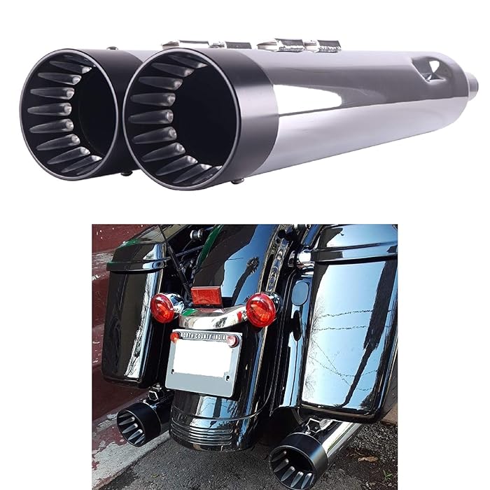 Buy Slip on Mufflers for Harley Touring by Handmo, Nonbaffled Amazing