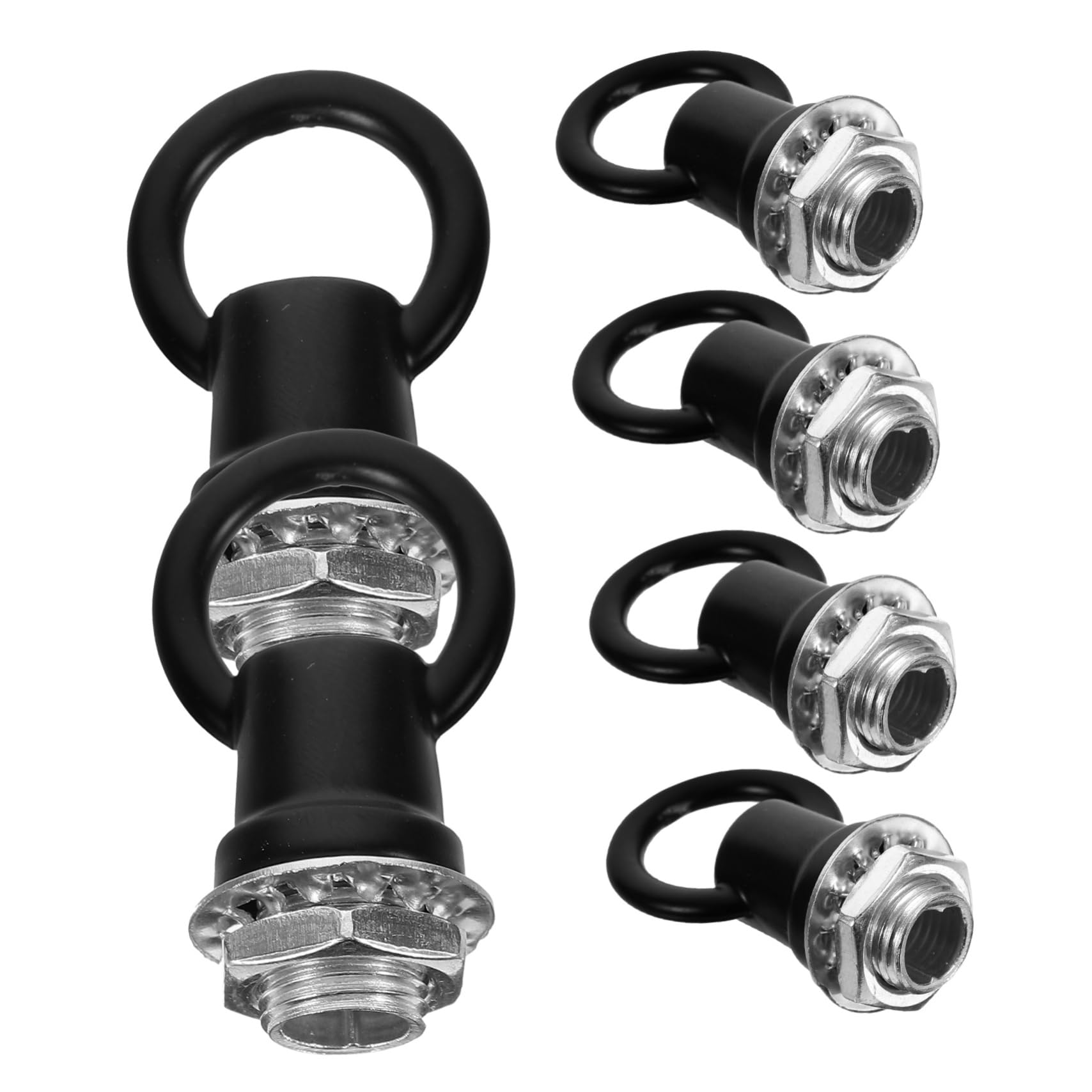 Crochet de Plafond Noir Lot de 6 pour Luminaire M10