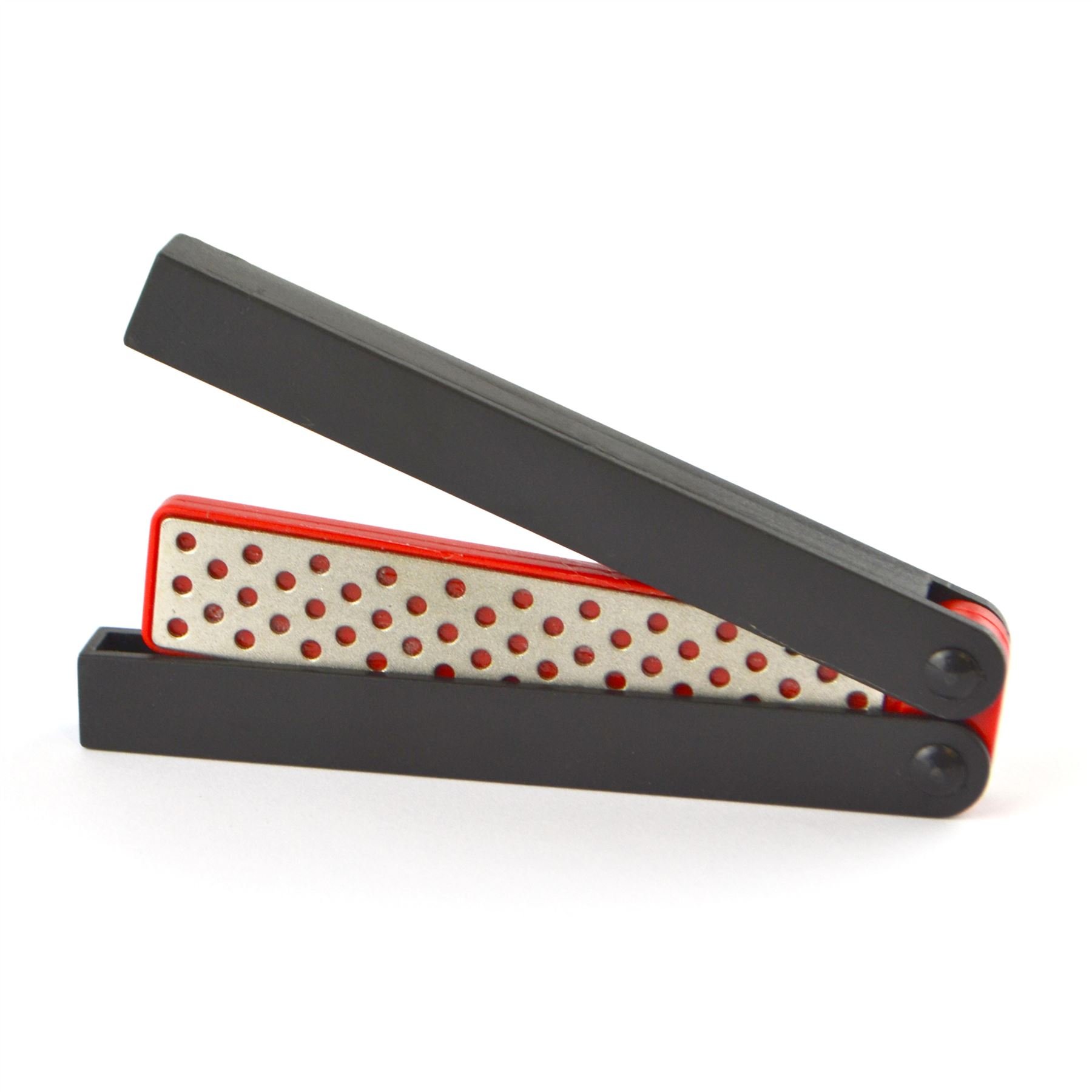 Ab Tools Multicolor Whetstone Sharpening Folding Double Sided Diamond File 240/400 Grit Te941