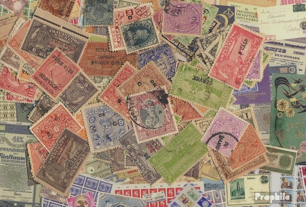 India 500 Various Stamps Indian States (Stamps for Collectors)
