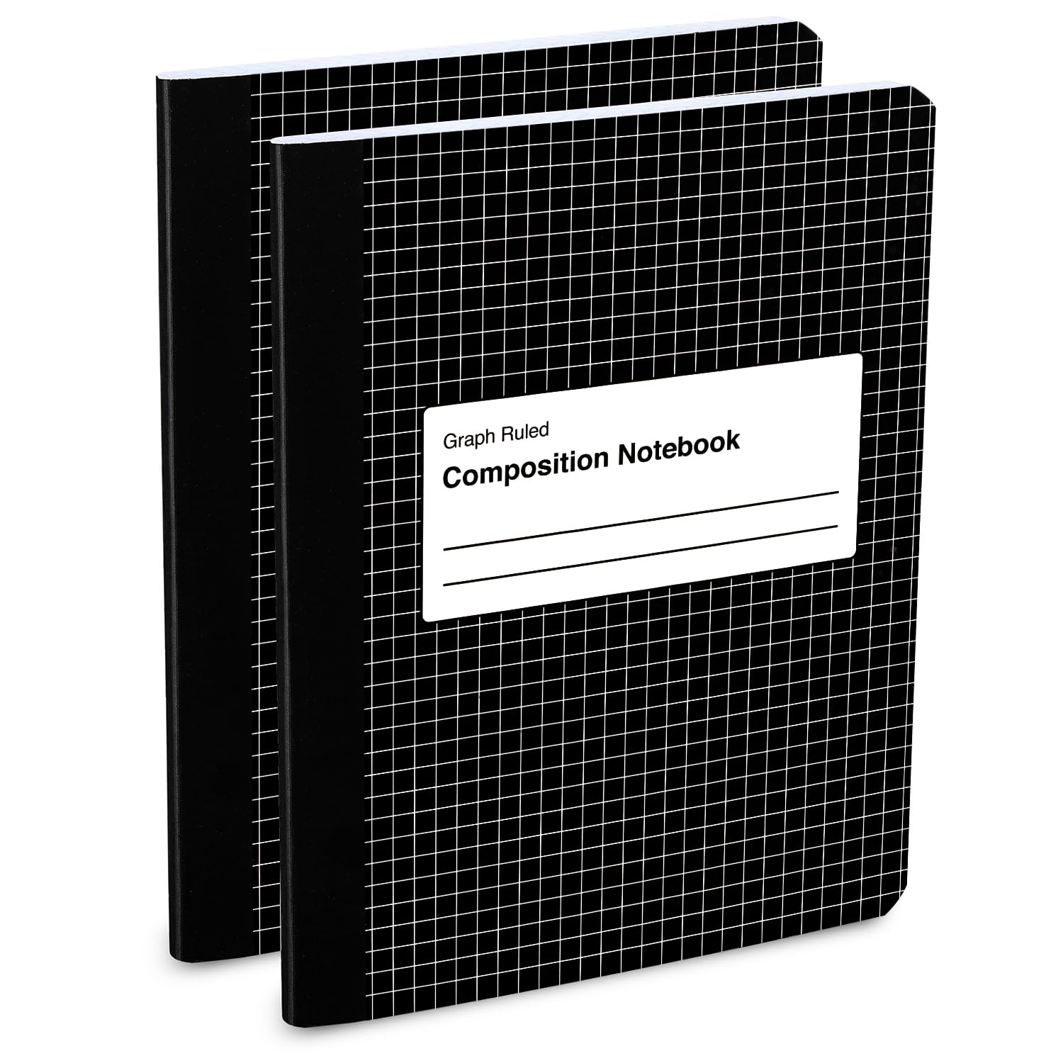 Cahier de composition ligné à quatre lignes Manaloom pour étudiants en maths 24x19cm